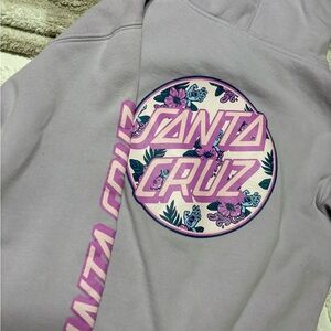 Santa Cruz Light Purple Hoodie